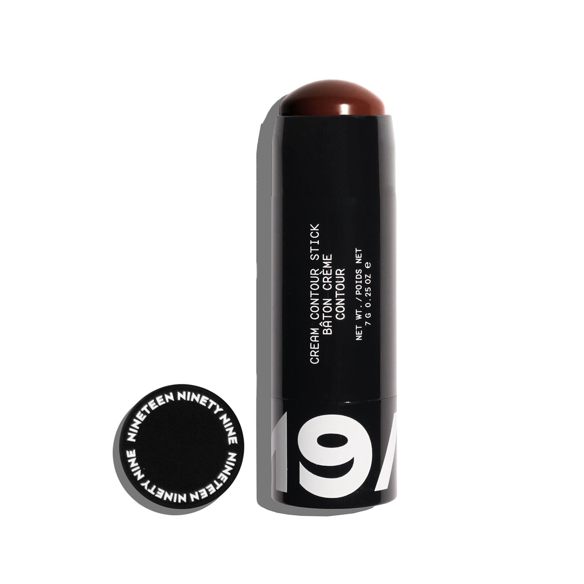 Cream Contour Stick - Makeup - 19/99 Beauty - CCS002 - The Detox Market | Kave - neutral deep-brown for medum to deep skin