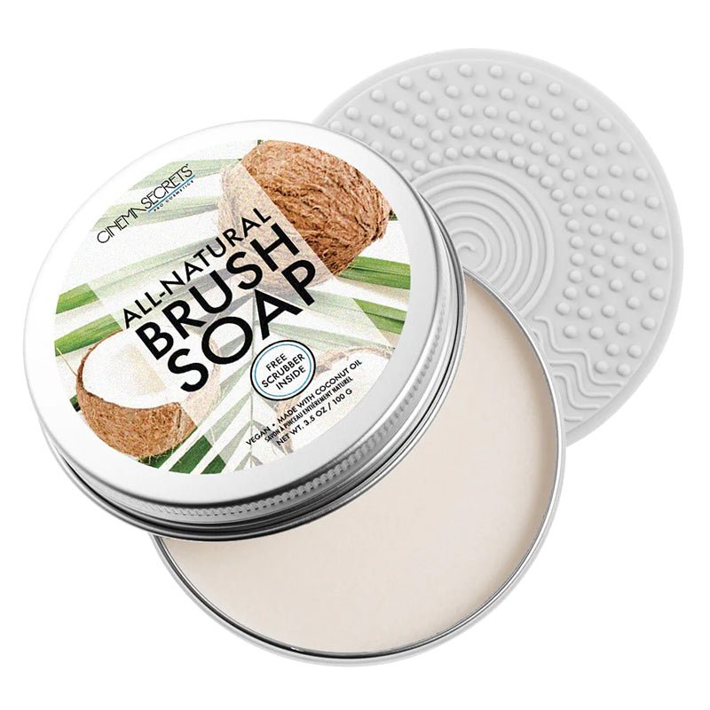 All Natural Vegan Brush Soap With Coconut Oil