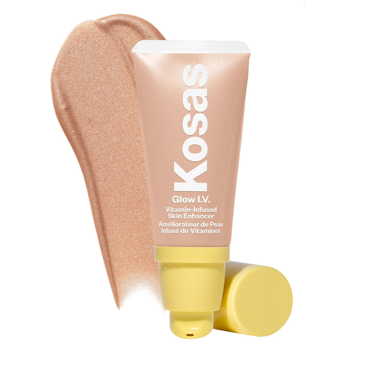 Glow I.V. Vitamin-Infused Skin Enhancer - Makeup - Kosas - 03_Kosas_GLOWIV_PDP_Illuminate_02 - The Detox Market | Illuminate - light pink champagne