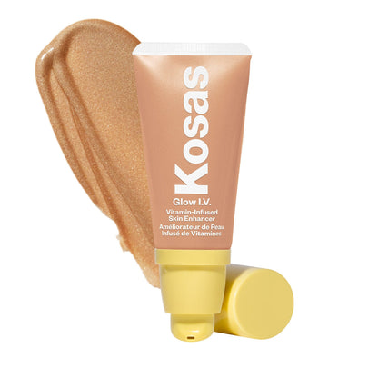 Glow I.V. Vitamin-Infused Skin Enhancer - Makeup - Kosas - 05_Kosas_GLOWIV_PDP_Boost_02 - The Detox Market | Boost - sheer medium rose gold