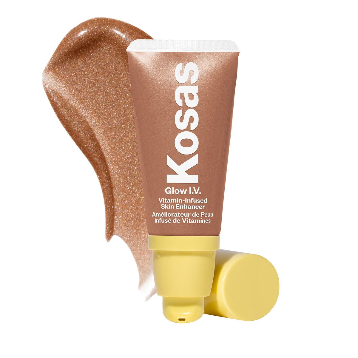 Glow I.V. Vitamin-Infused Skin Enhancer - Makeup - Kosas - 06_Kosas_GLOWIV_PDP_Awaken_02 - The Detox Market | Awaken - sheer medium tan