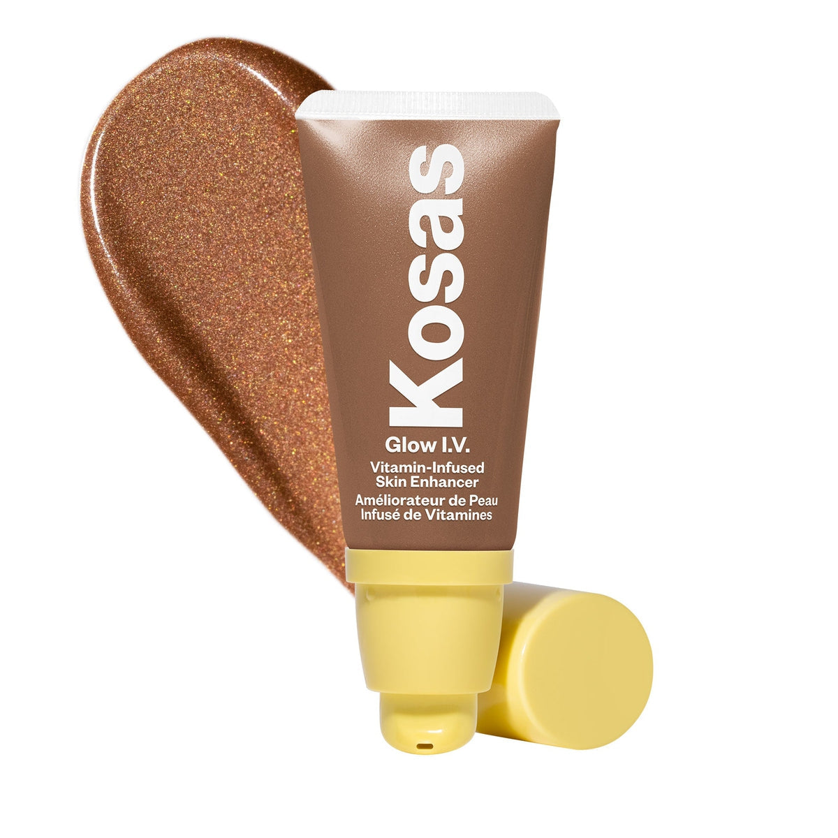 Glow I.V. Vitamin-Infused Skin Enhancer - Makeup - Kosas - 07_Kosas_GLOWIV_PDP_Recharge_02 - The Detox Market | Recharge - sheer deep tan
