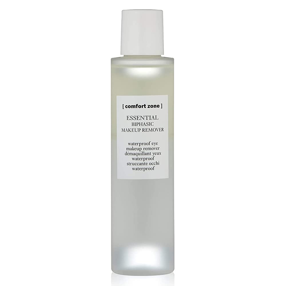 [comfort zone] Essential Biphasic Makeup Remover | Waterproof Eye Makeup Remover, 5.07 oz(Pack of 1)