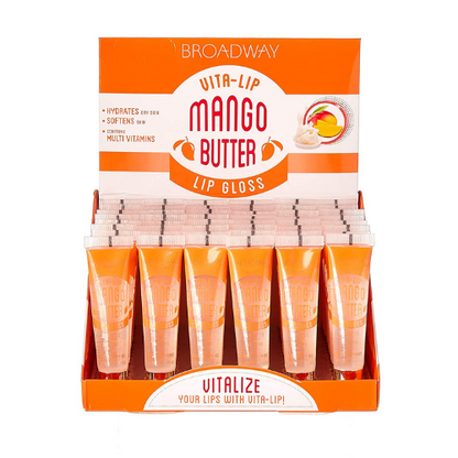 [48 PIECE] SET of Broadway Vita-Lip Clear Lip Gloss by Kiss