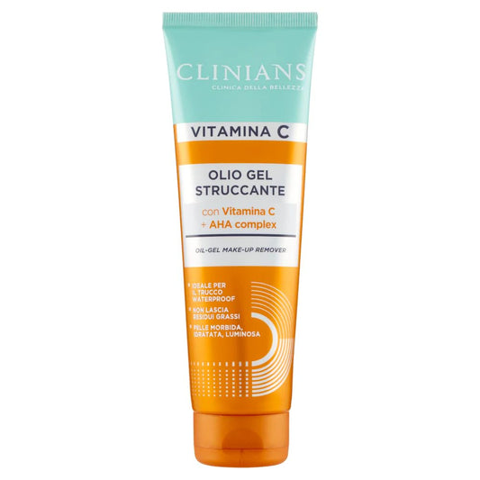 Make-up Remover Gel Oil with Vitamin C 125 ml (4.22 fl oz) [Italian Product]