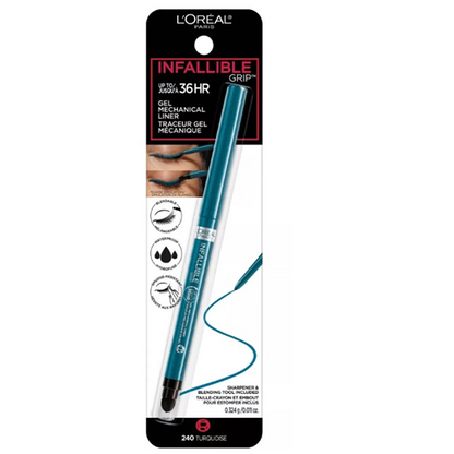 L'Oreal Paris Infallible Grip Waterproof Mechanical Gel Eyeliner - 0.023oz