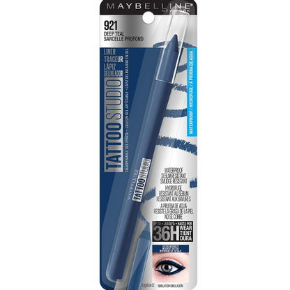 Maybelline Tattoo Studio Sharpenable Gel Pencil Waterproof Longwear Eyeliner - 0.04oz