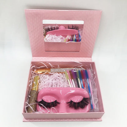 Big 3 Pairs Lash Packaging with Eyelashes