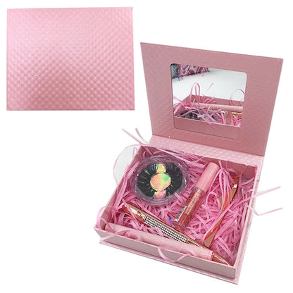 Big 3 Pairs Lash Packaging with Eyelashes