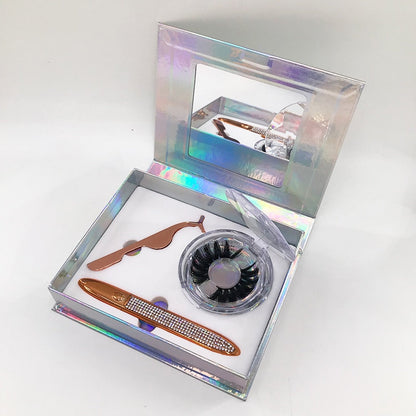 Big 3 Pairs Lash Packaging with Eyelashes