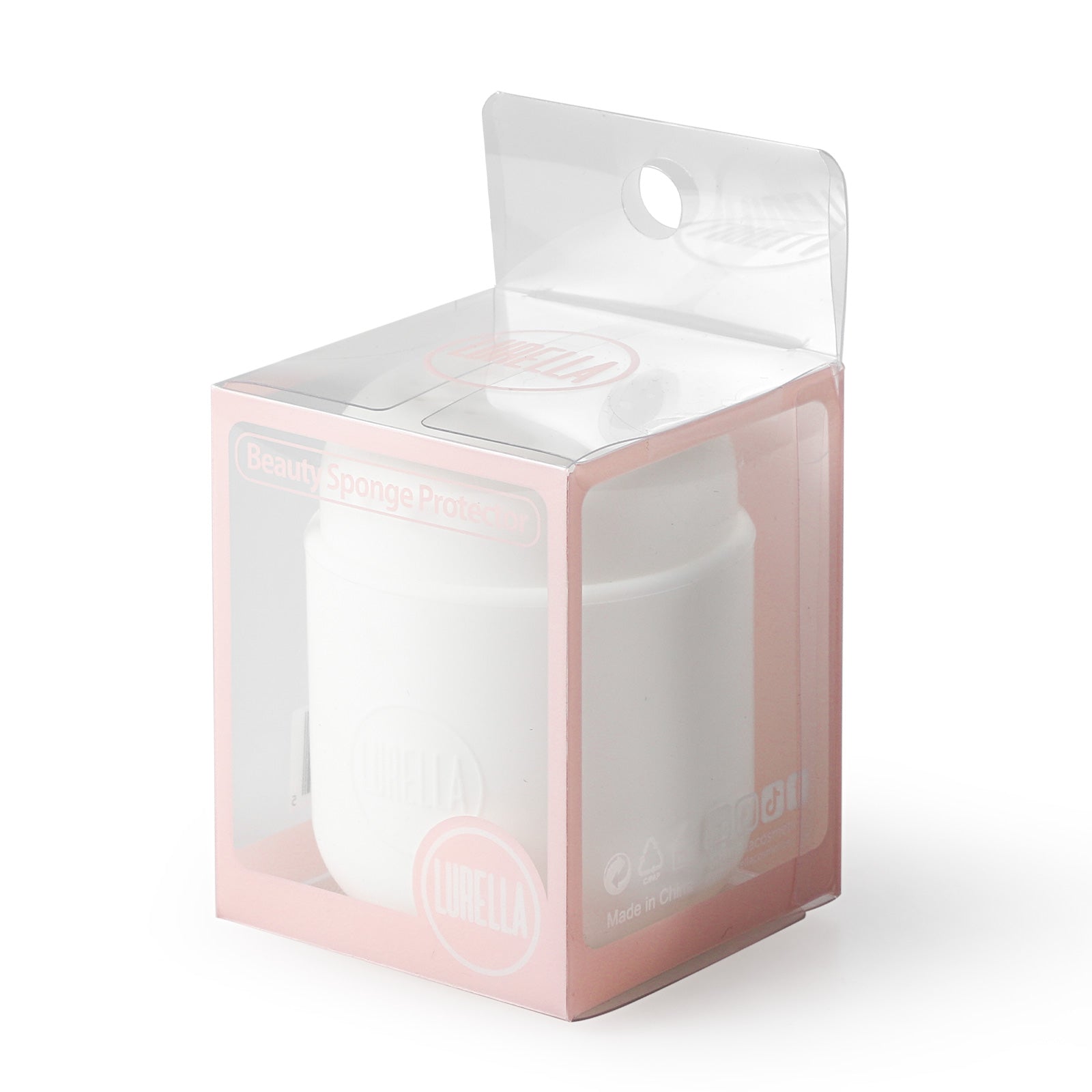 Beauty Sponge Protector- White