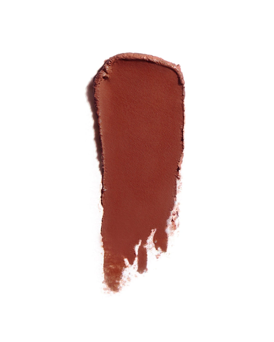 Nude Lipsticks - Makeup - Kjaer Weis - Nudes-Lipsticks-Effortless-Swatch - The Detox Market | Effortless - Warm cinnamon