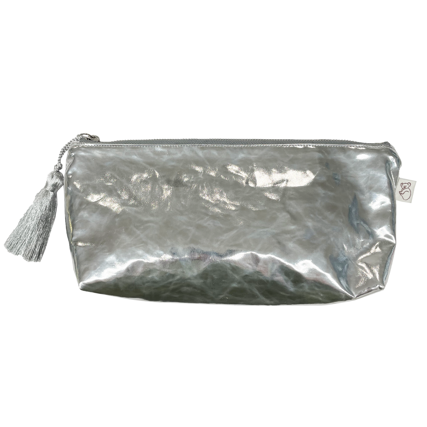 NEW!  Silver Metallic Hold Me Clutch