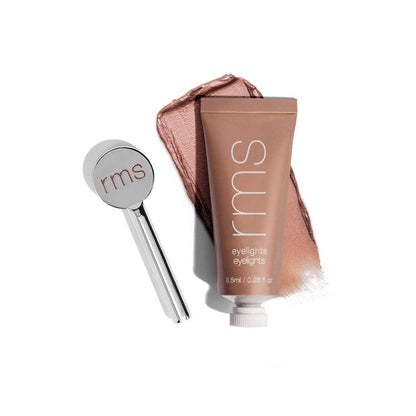 Eyelights Cream Eyeshadow - Makeup - RMS Beauty - RMS_EL2_EYELIGHTS_SPARK_816248025015_PACK_SWATCH_KEY - The Detox Market | Spark