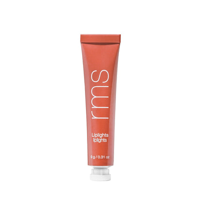 Liplights Cream Lip Gloss - Makeup - RMS Beauty - RMS_Liplights_LLG2_Bisou_816248025817 - The Detox Market | Bisou - A muted coral