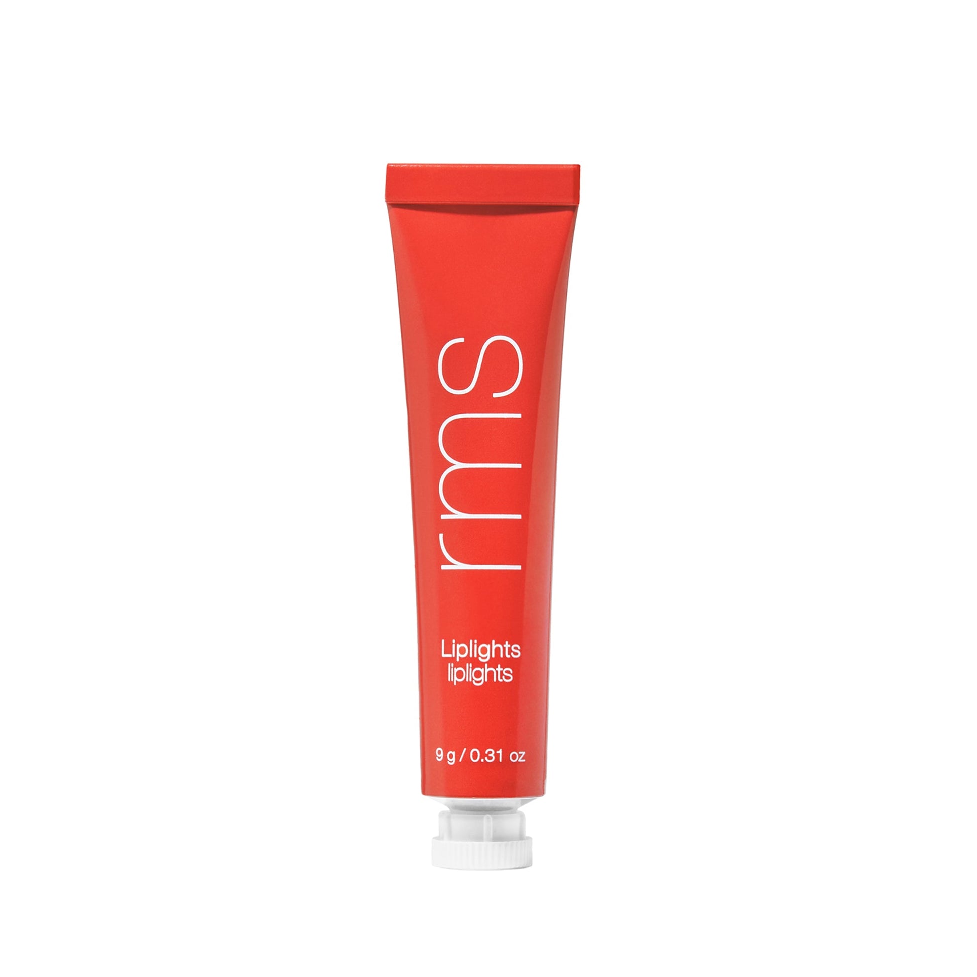 Liplights Cream Lip Gloss - Makeup - RMS Beauty - RMS_Liplights_LLG7_Babette - The Detox Market | Babette - sheer orange based red with a subtle shimmer