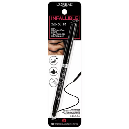 L'Oreal Paris Infallible Grip Waterproof Mechanical Gel Eyeliner - 0.023oz